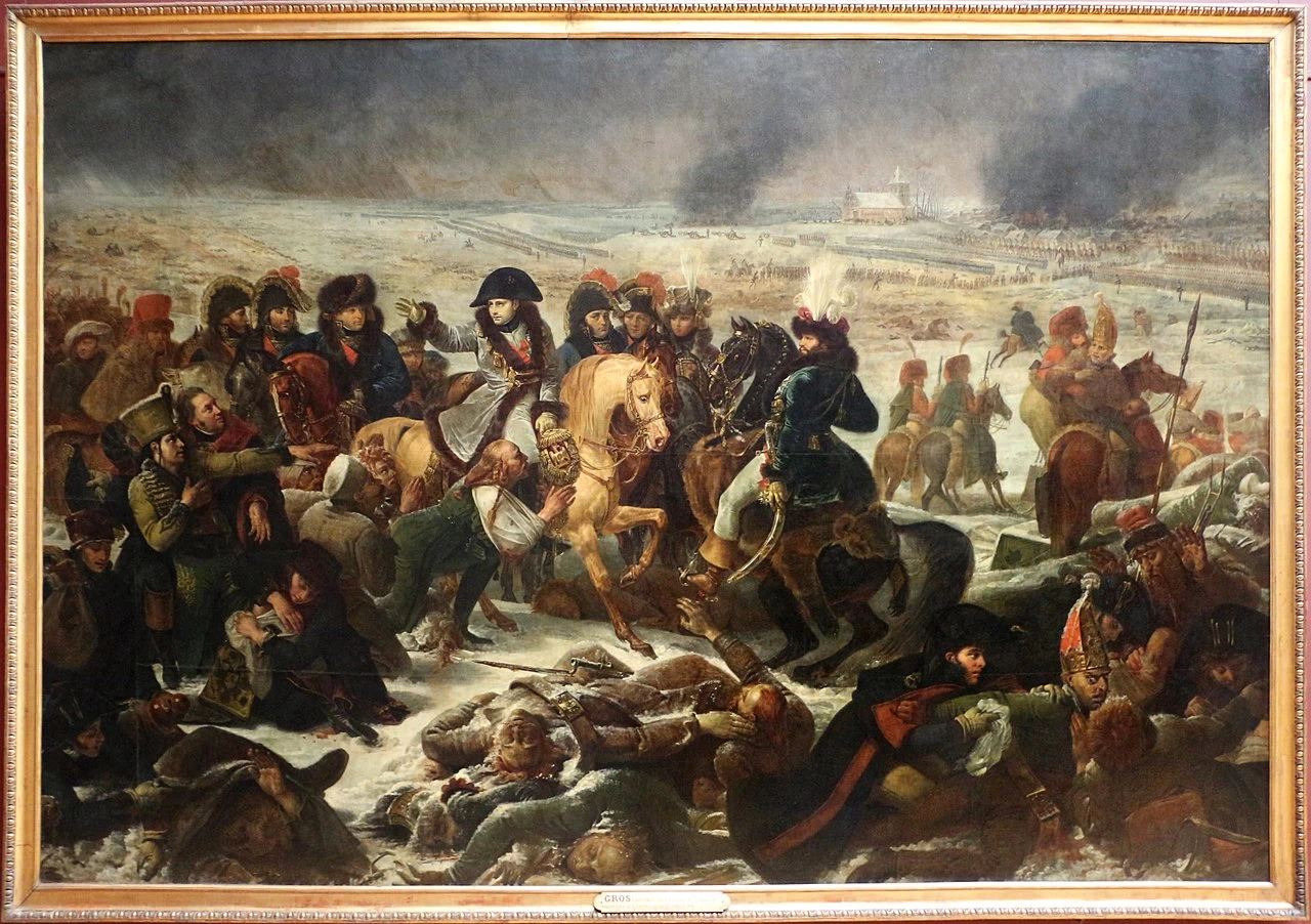 Napoleone sul campo di battaglia di Eylau (9 febbraio 1807) - Museo del Louvre, Parigi